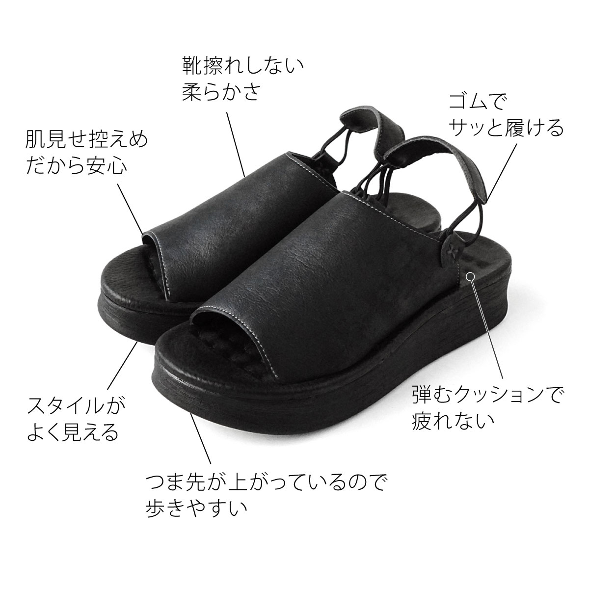 歩きやすい 疲れにくい 痛くない 日本製