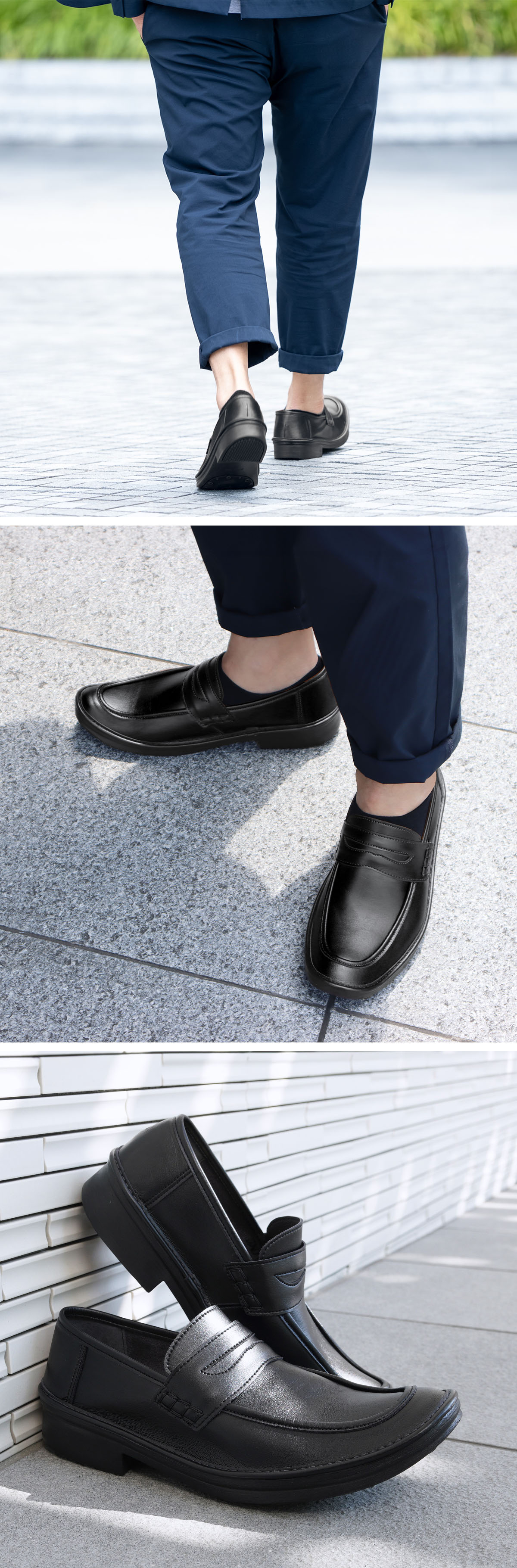 メンズ メンズローファー コインローファー ロングノーズ ビジネス フォーマル コンフォート 旅行 学生靴 紳士靴 日本製 アイザック