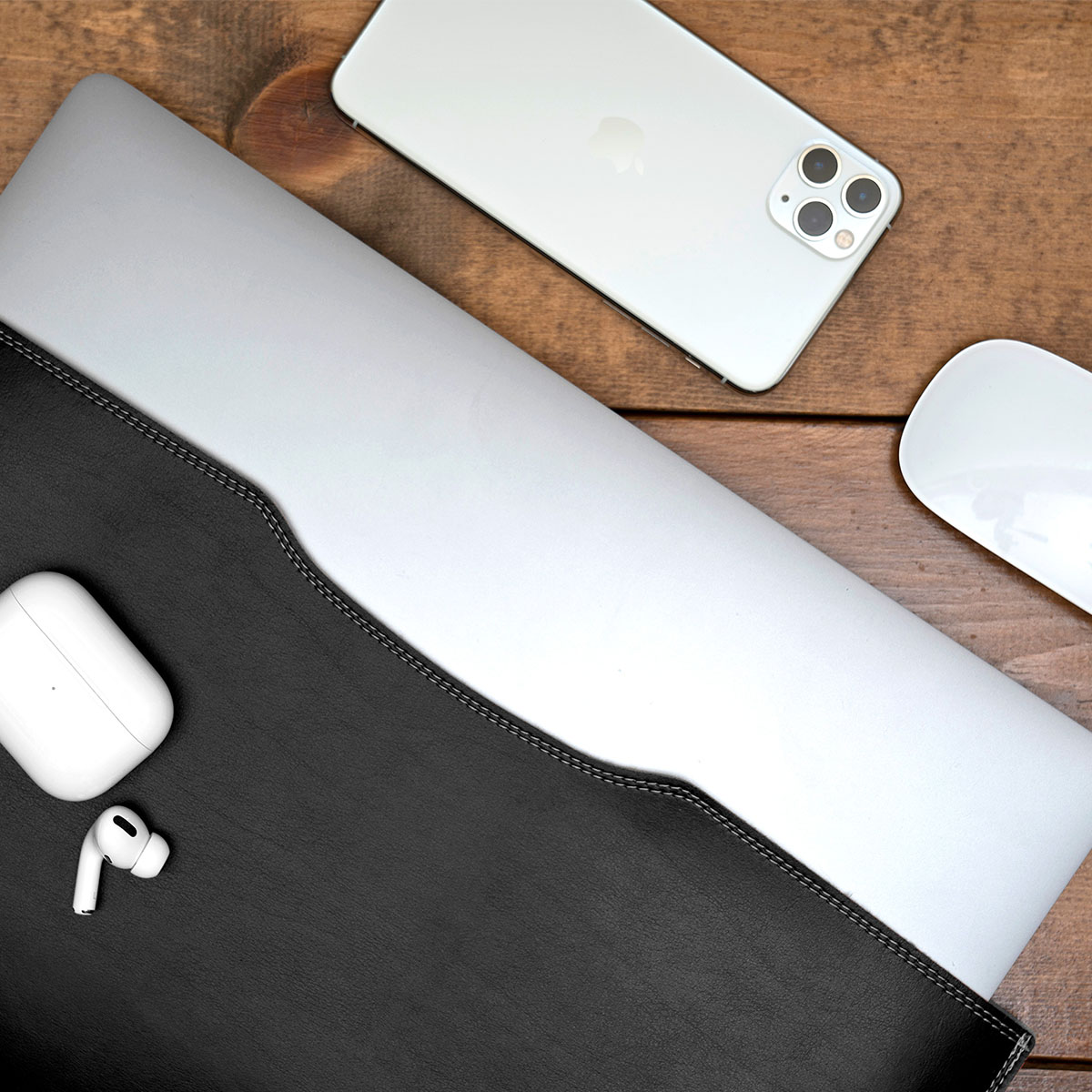 パソコンケース 16インチ スリーブケース レザーケース シンプル MacBook iPad MAC マック Apple アップル 日本製